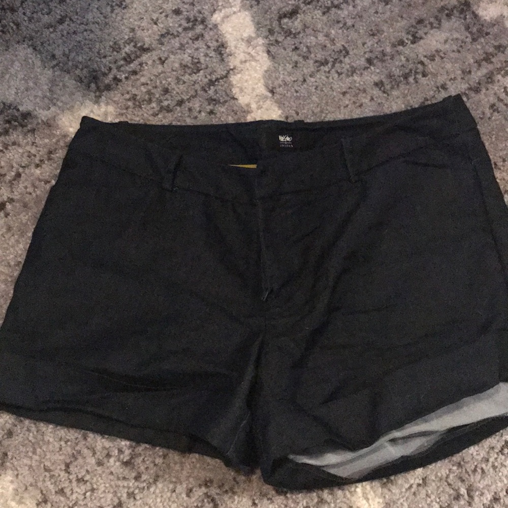 Dark blue dress shorts